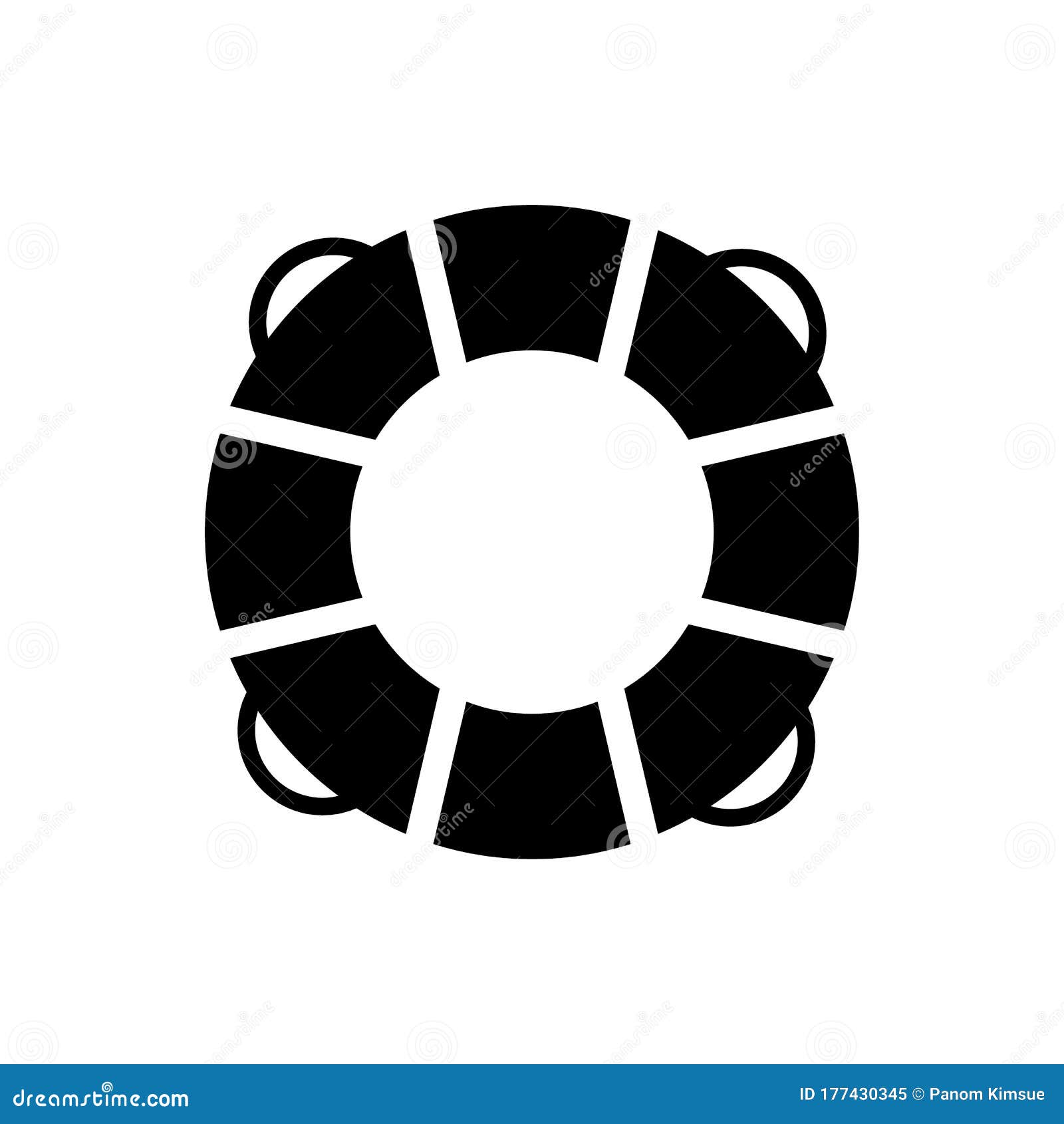 Life Buoy Icon Vector for Graphic Design, Logo, Web Site, Social Media ...