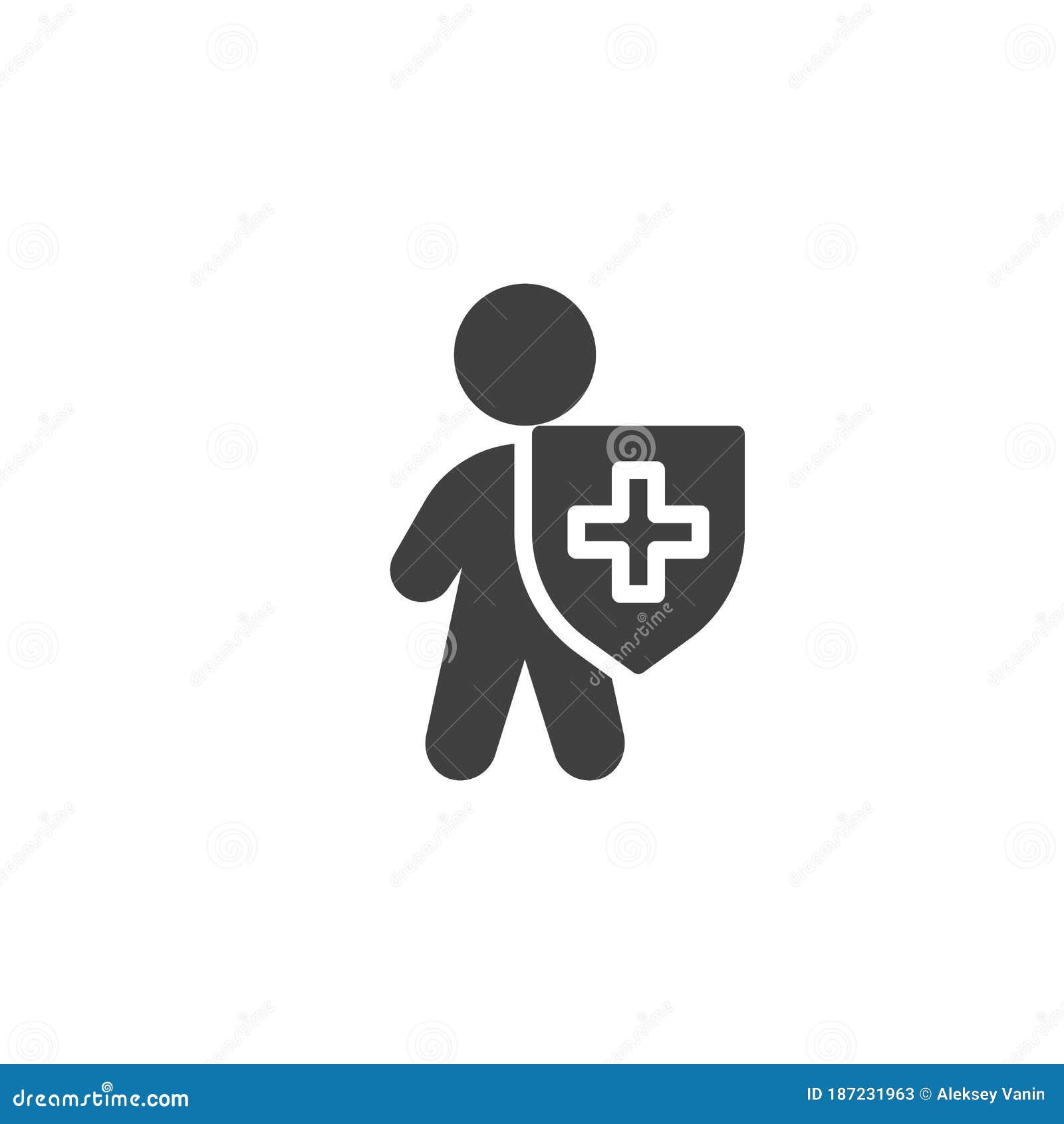 Download Life insurance vector icon stock vector. Illustration of ...