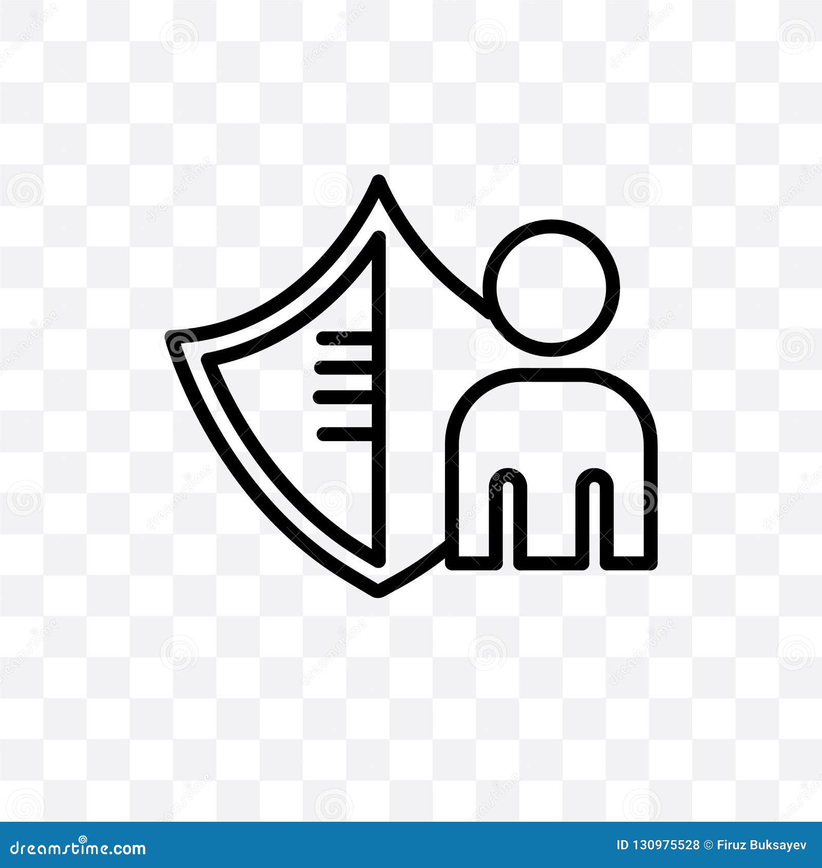 Download Life Insurance Vector Linear Icon Isolated On Transparent ...