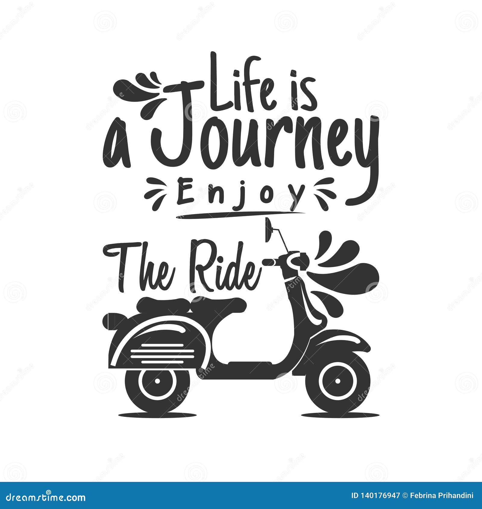 Life is a Journey Enjoy the Ride Graphic by Artchitype Studio · Creative  Fabrica