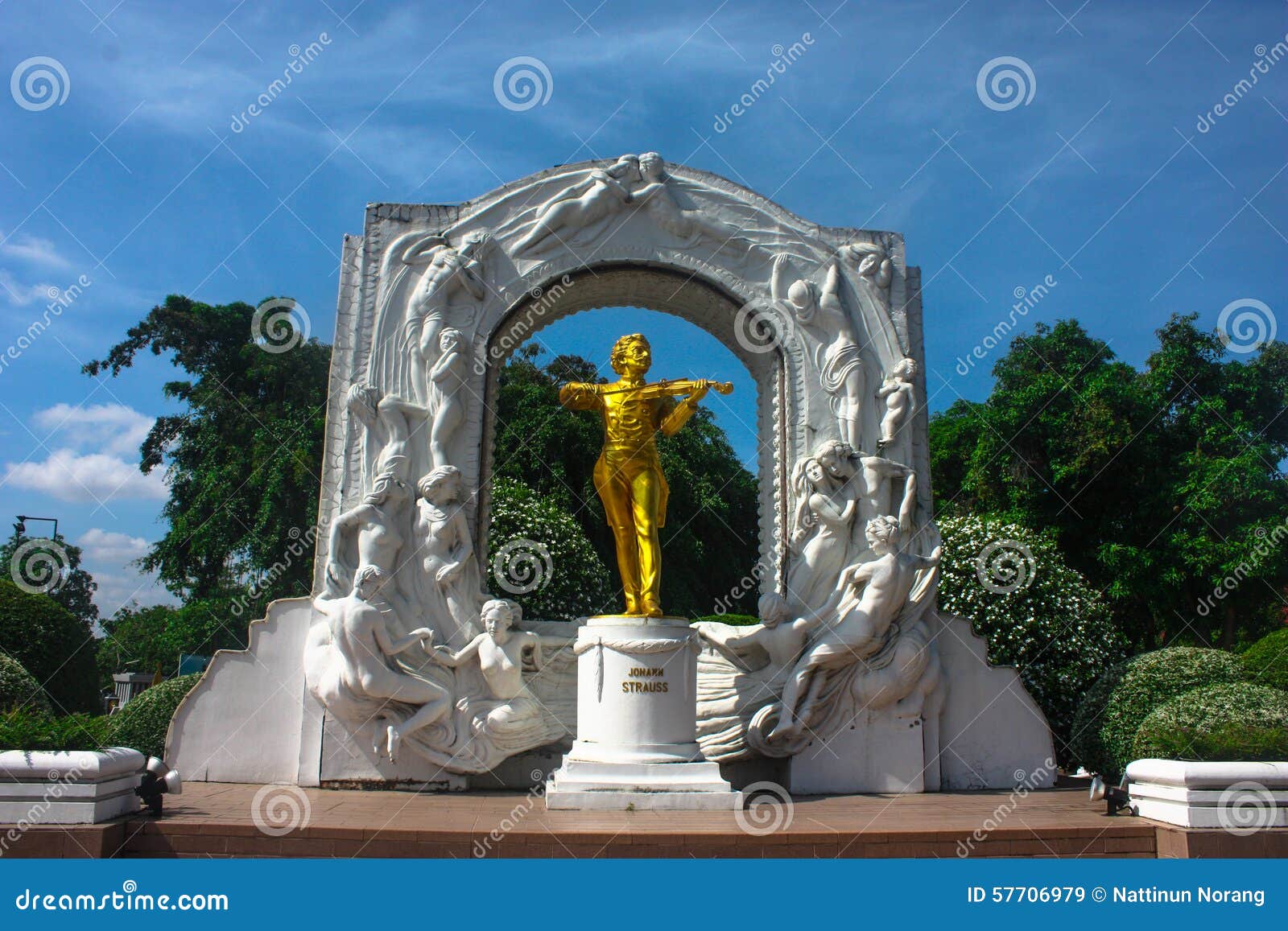 Life music stock image. Image of music, sculpture, tree 57706979