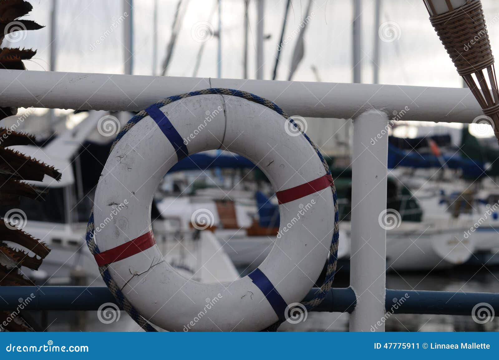 Ship Life Preserver ring stock image. Image of boating 47775911