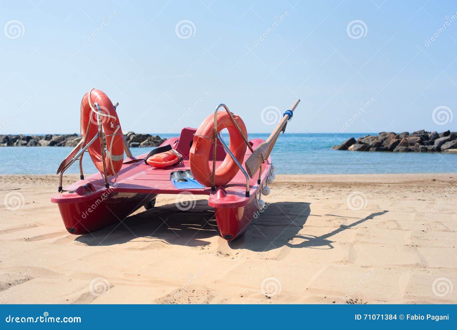 Sea empty pedalo Stock Photo by ©ilfede 28644735