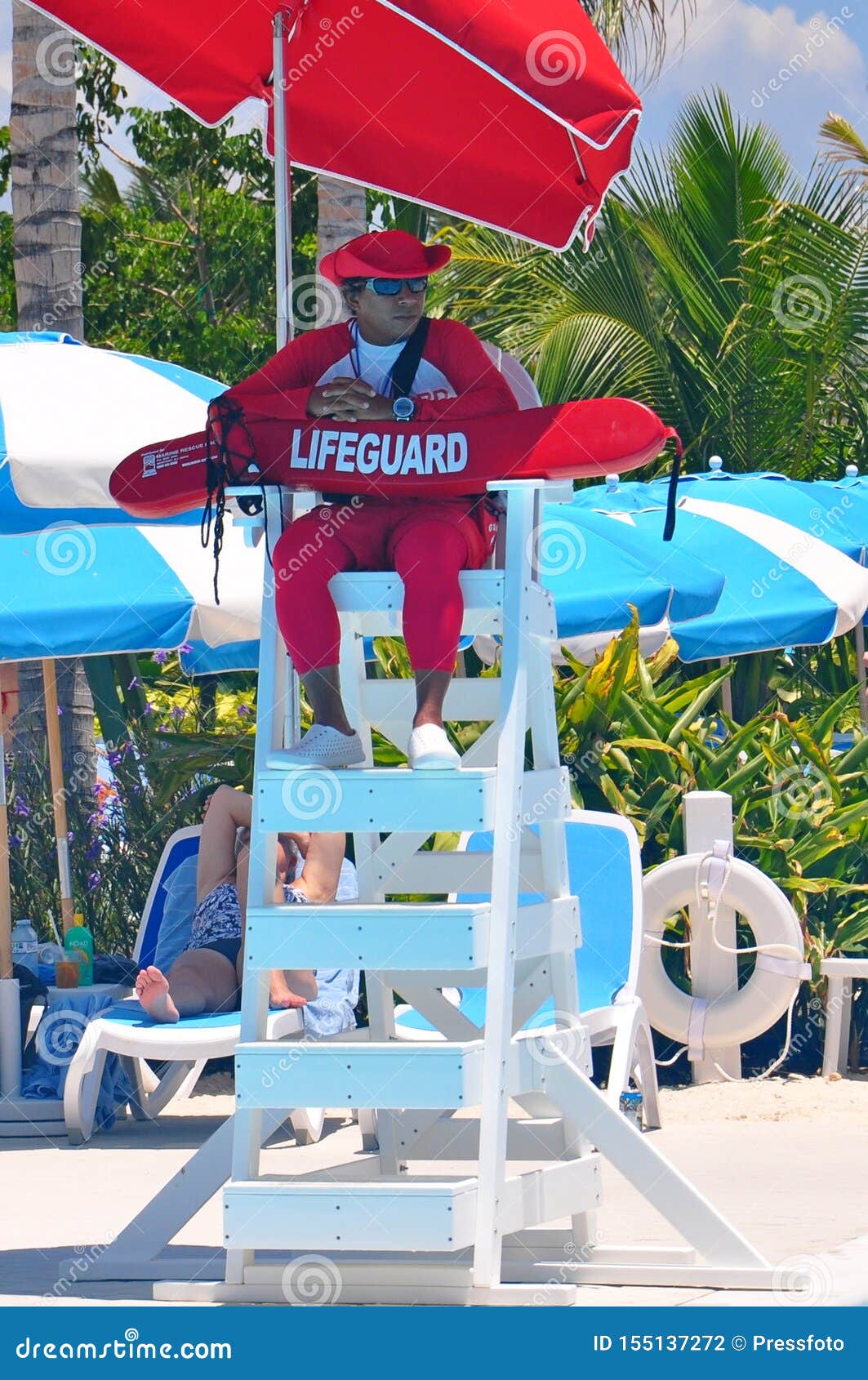 Lifeguard Duty Place Editorial Photo | CartoonDealer.com #155099187