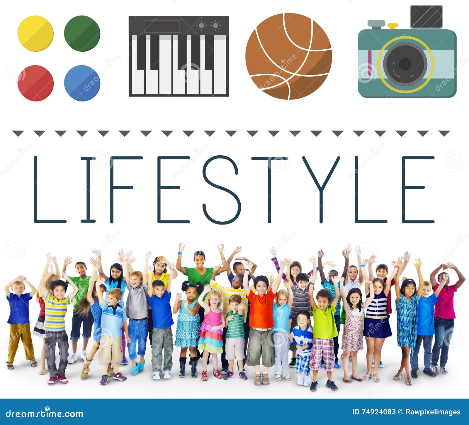 Lifestyle Culture Habits Hobbies Interests Life Concept Stock Image