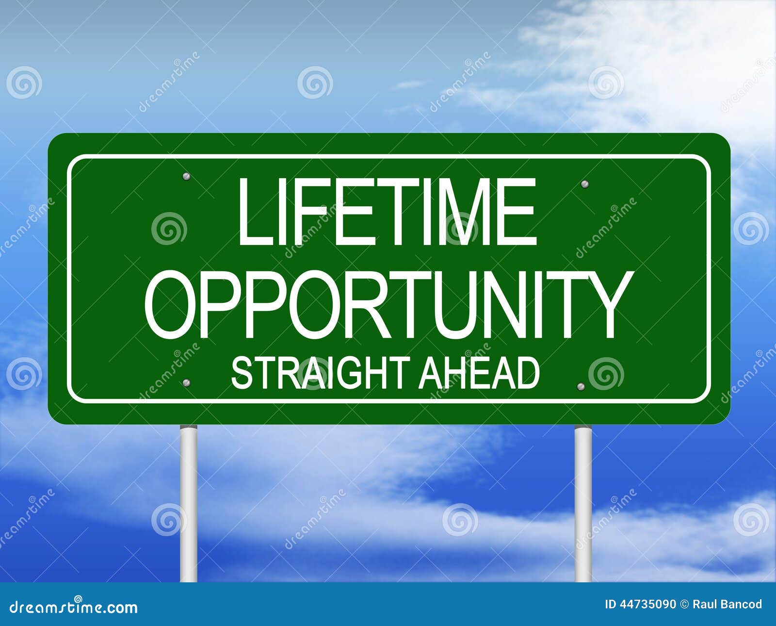 lifetime opportunity