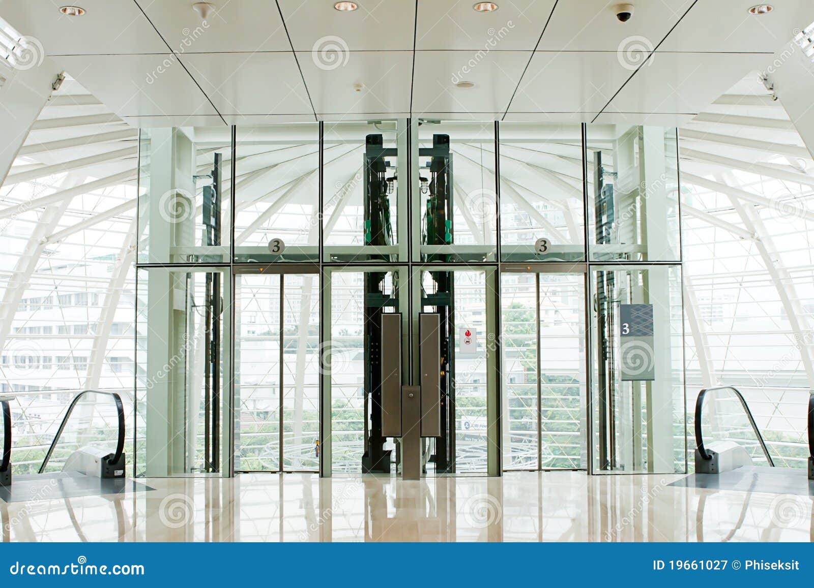 Lift glass stock image. Image of hall, interior, information 19661027