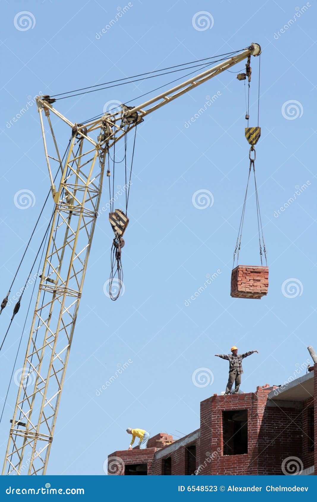Crane Construction, Tower Crane Brick