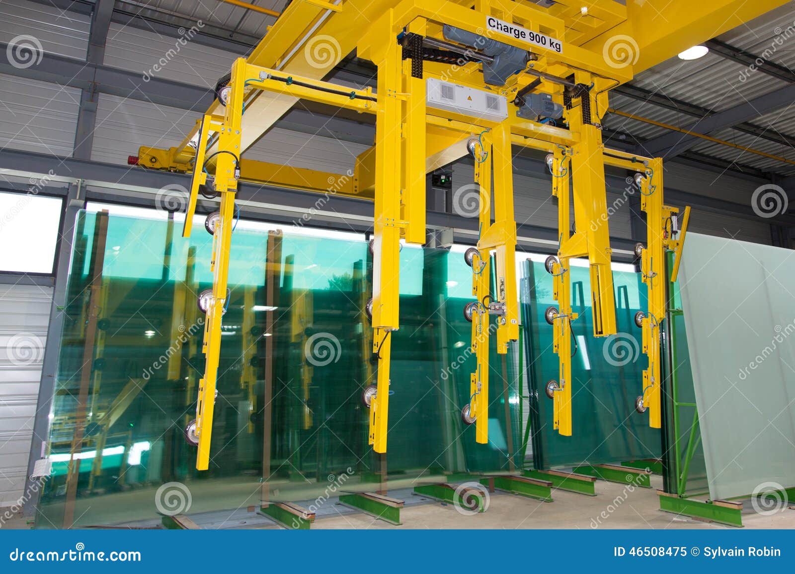 LIFTING EQUIPMENTIN a WAREHOUSE Stock Image Image of ceiling, firm