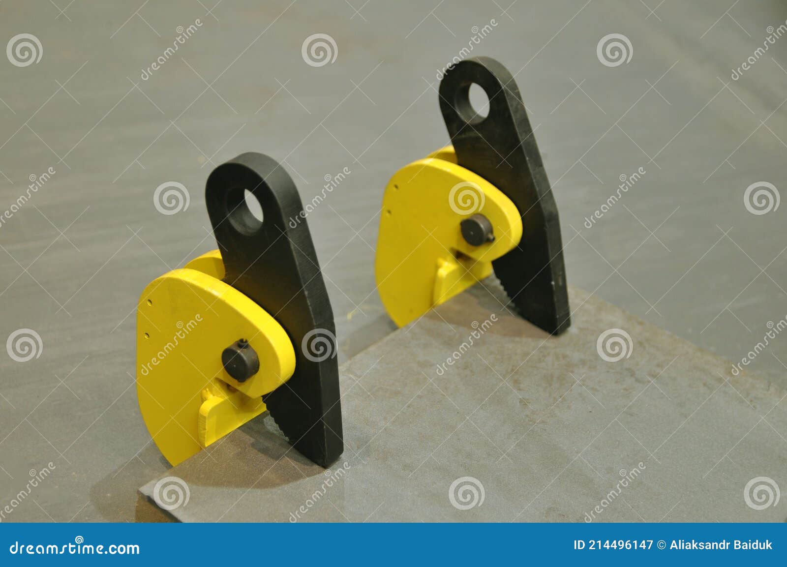 Lifting Mechanisms for Loading Sheet Metal. Grab Stock Image Image of