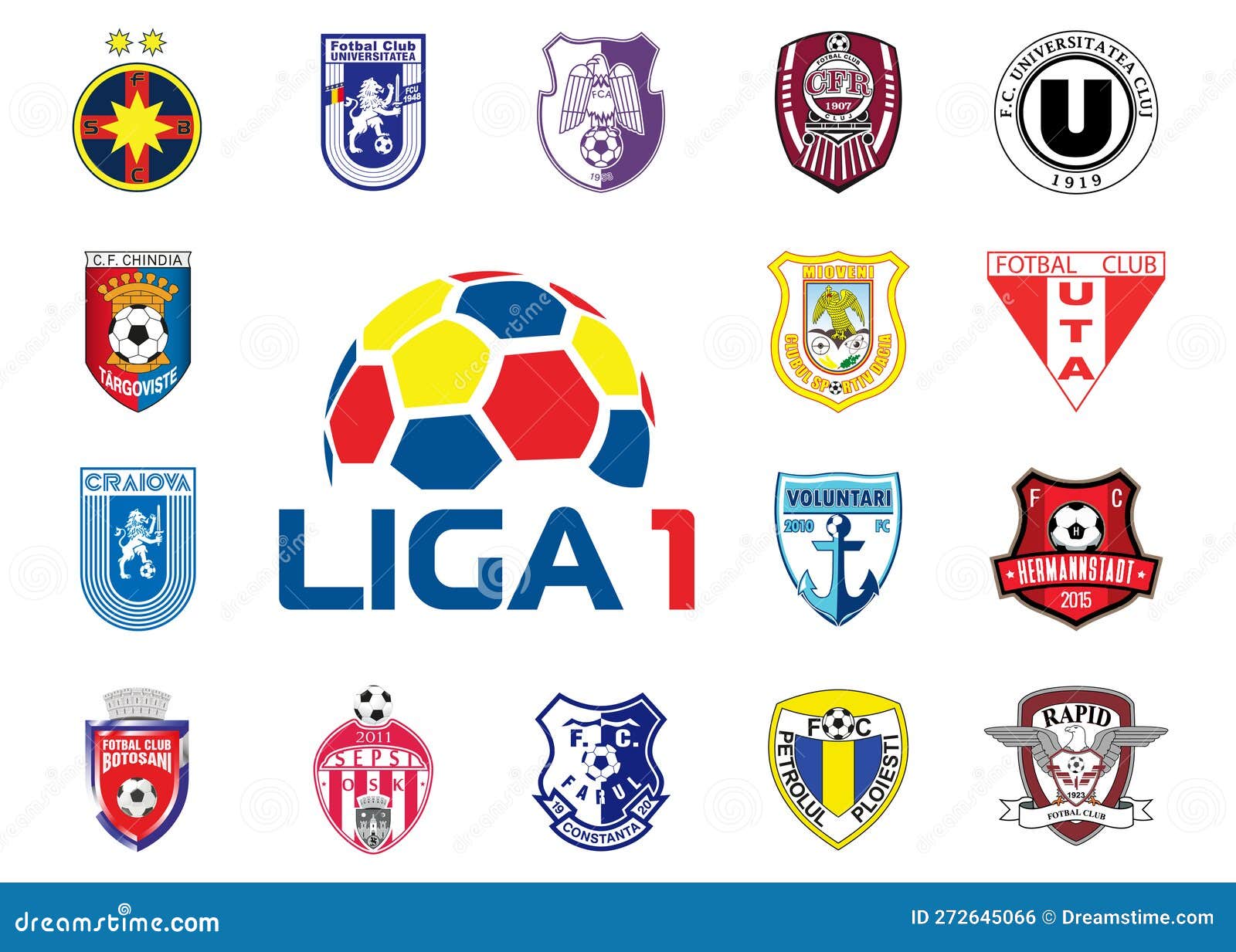 Liga I Season 2022, 2023, Romanian Association Football Clubs