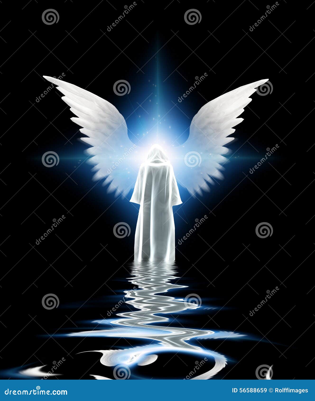 Light Being stock illustration. Illustration of spiritual 56588659