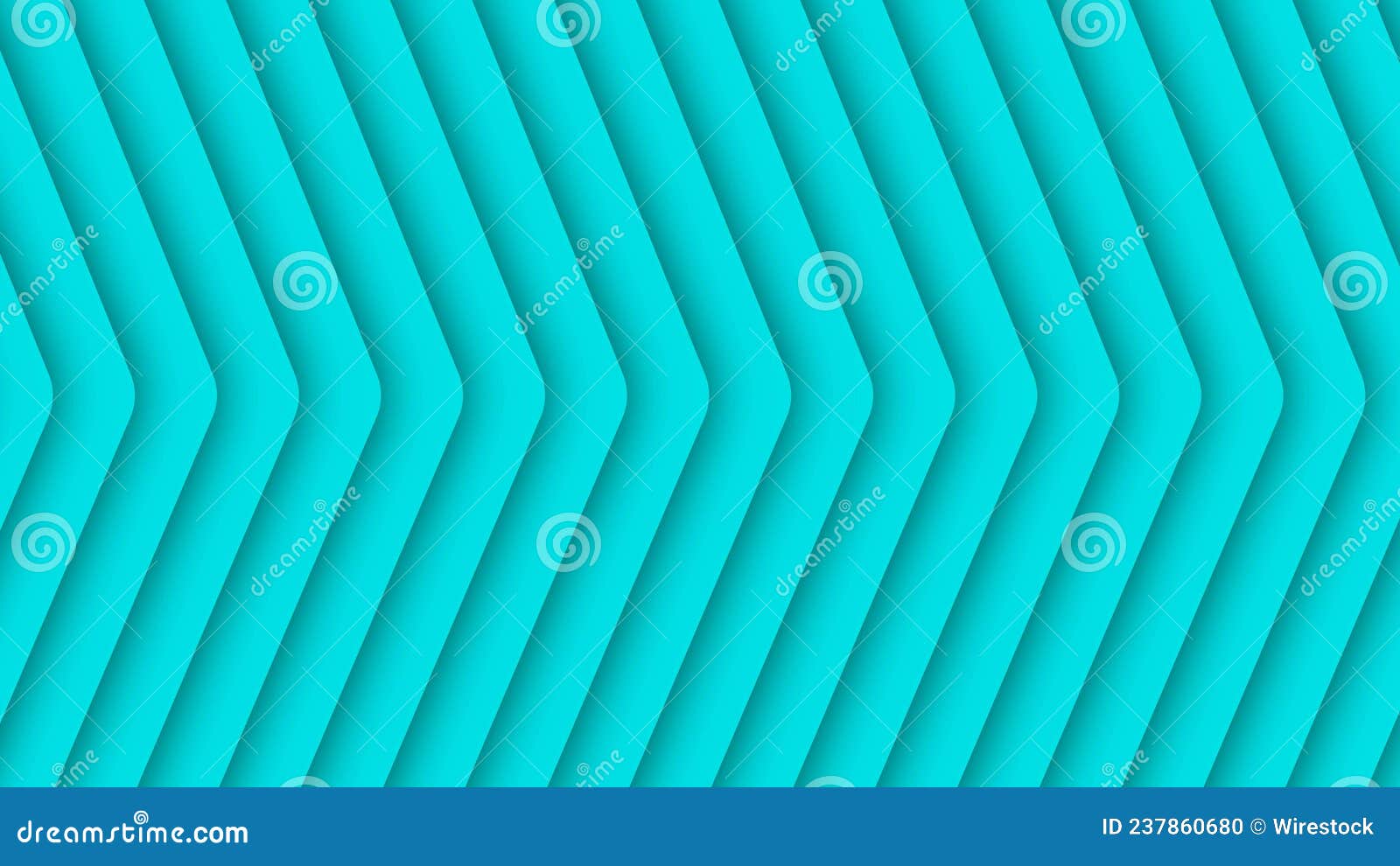 light ble lines background. big arrow. colorful indication. exit direction. 3d 