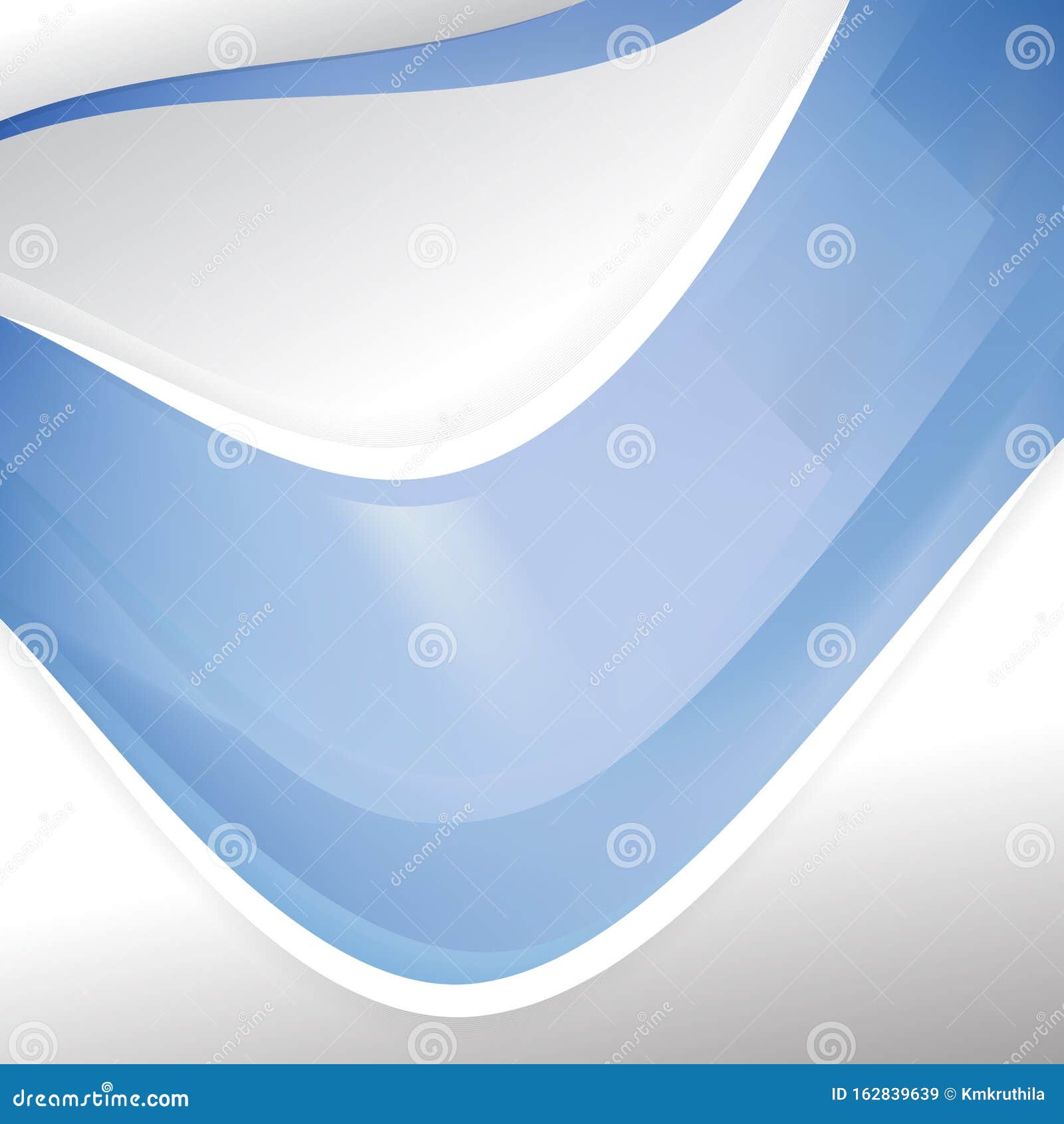 Light Blue Background Template Stock Vector Illustration of