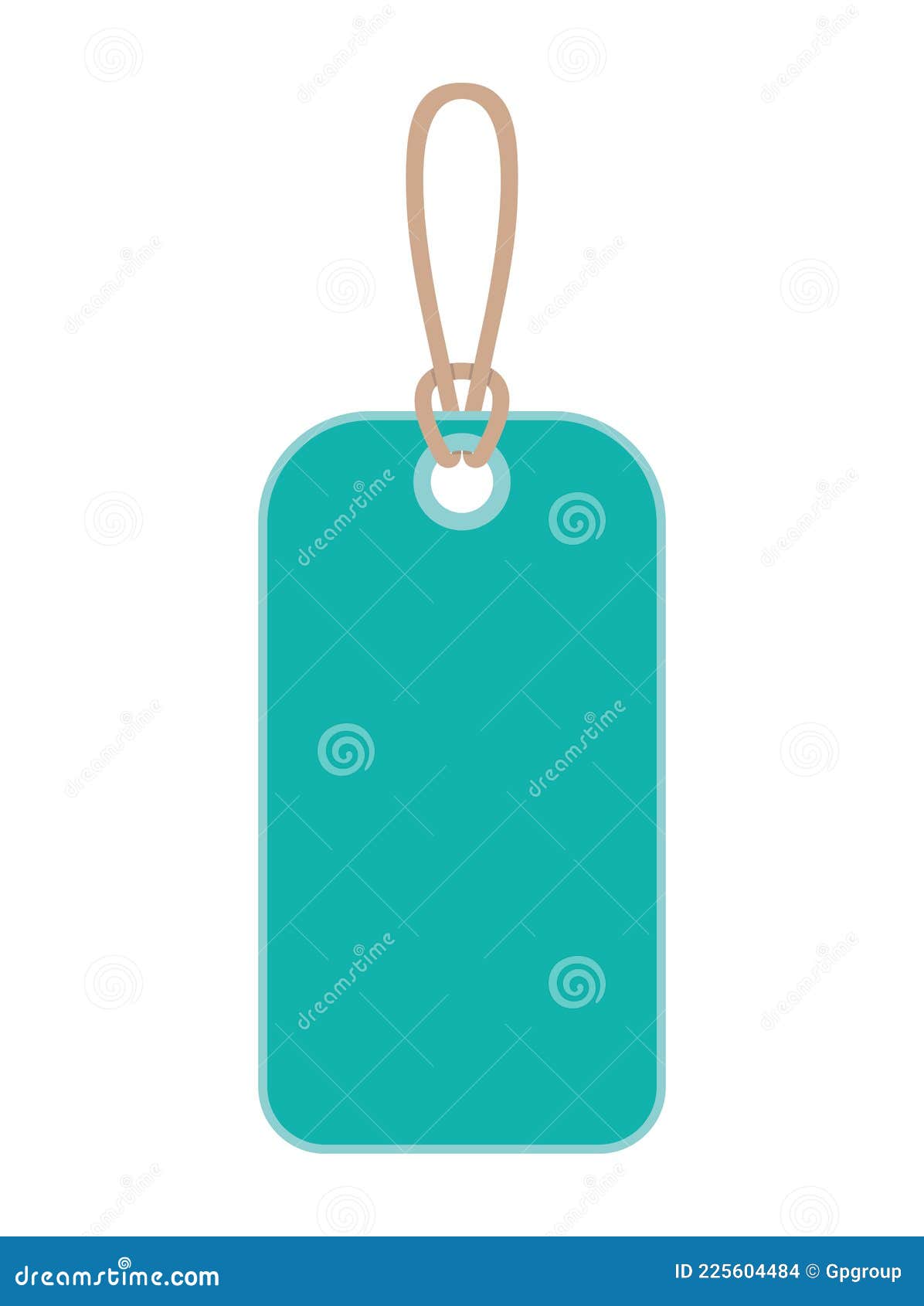 Light blue card stock vector. Illustration of merchandise 225604484