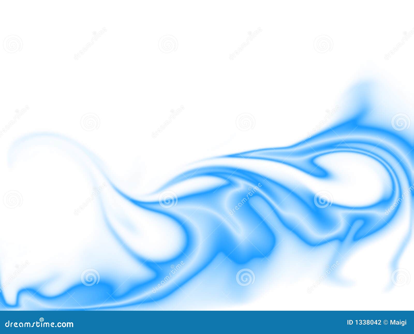 Light blue flames stock illustration. Illustration of cool 1338042