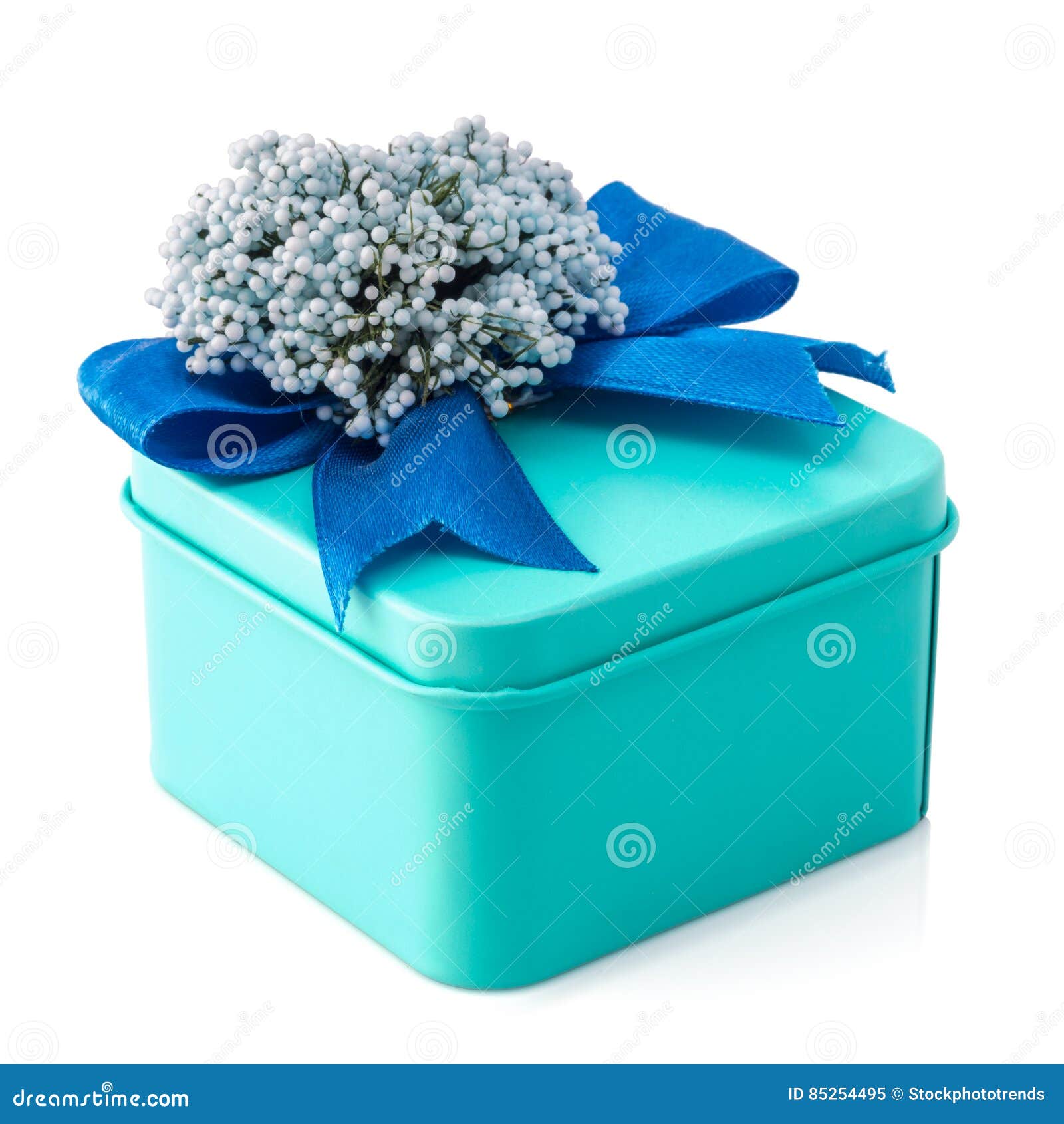 Light blue gift box stock image. Image of columbia, aquamarine 85254495