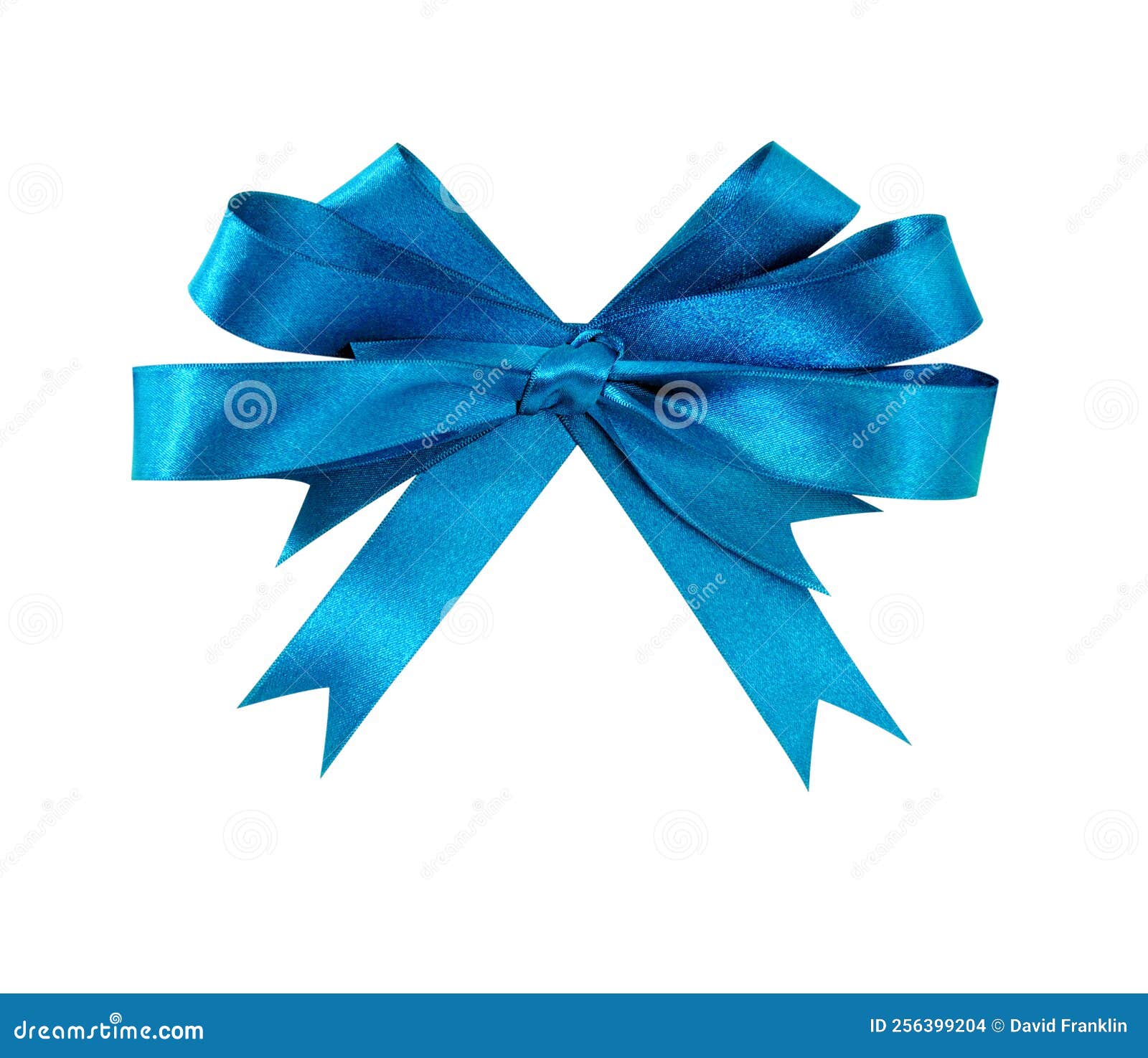 Light blue gift ribbon bow stock photo. Image of ribbon 256399204