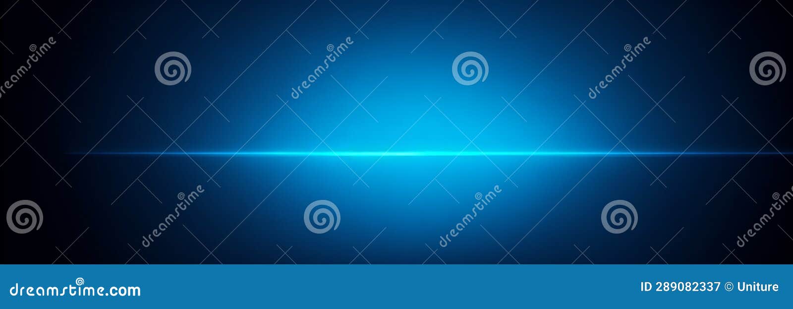 Light Blue Gradient Abstract Banner Background Stock Illustration