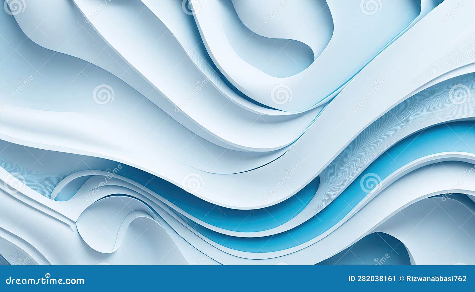 light blue gray golden and white background 3d abstract