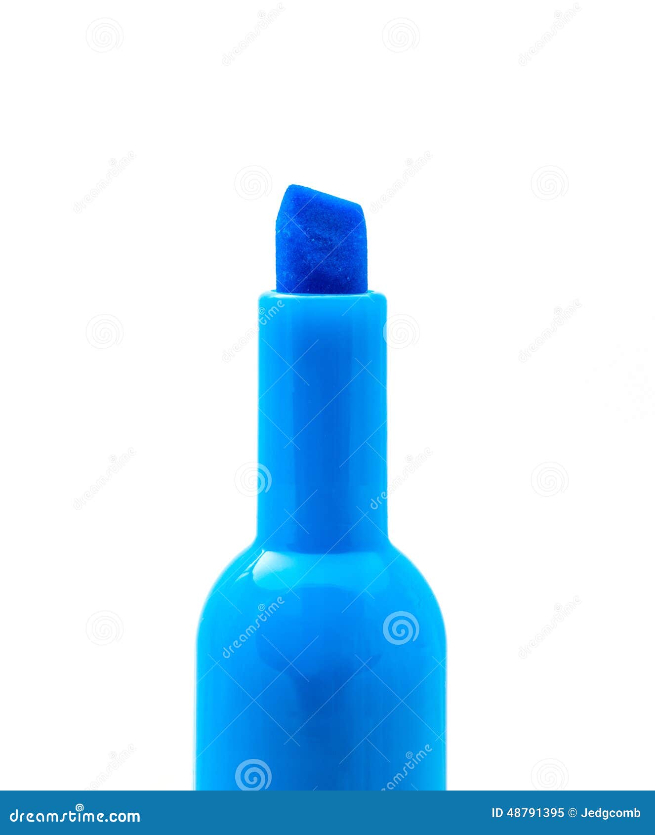 Light Blue Marker stock image. Image of school, marker 48791395