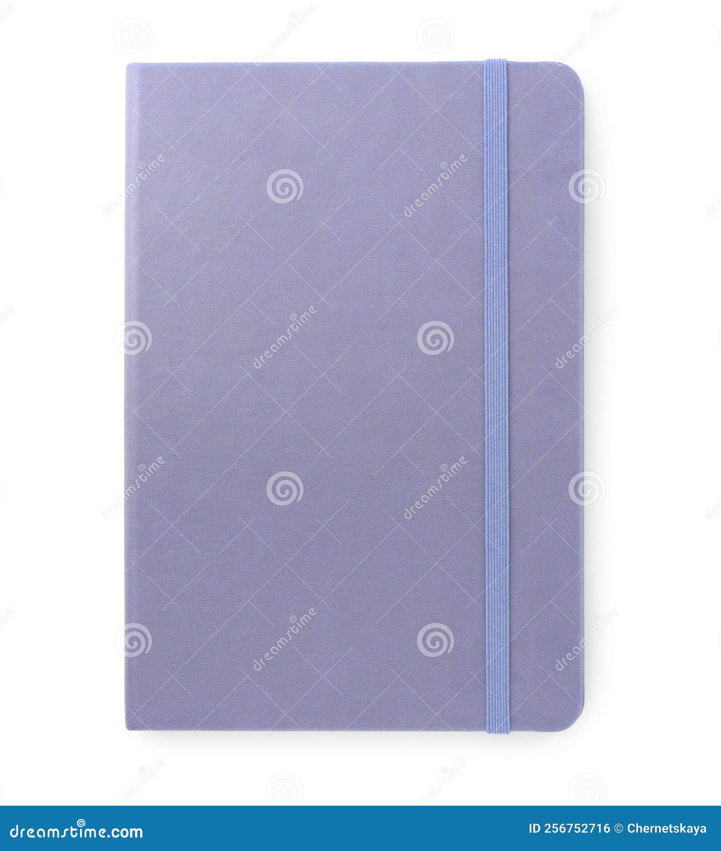Light Blue Notebook Isolated on White, Top View Stock Photo Image of