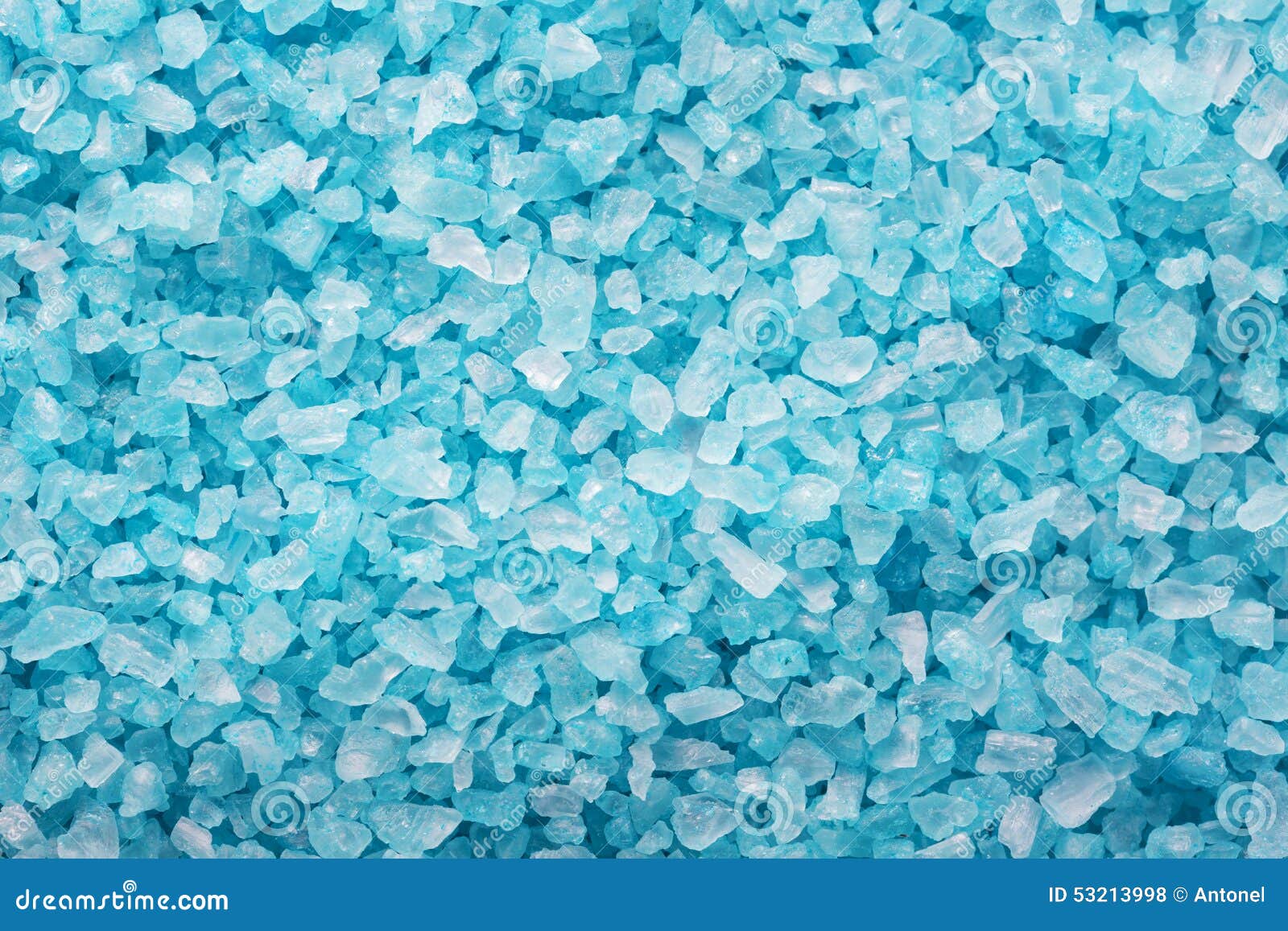 Light blue salt stock photo. Image of colors, medicine 53213998