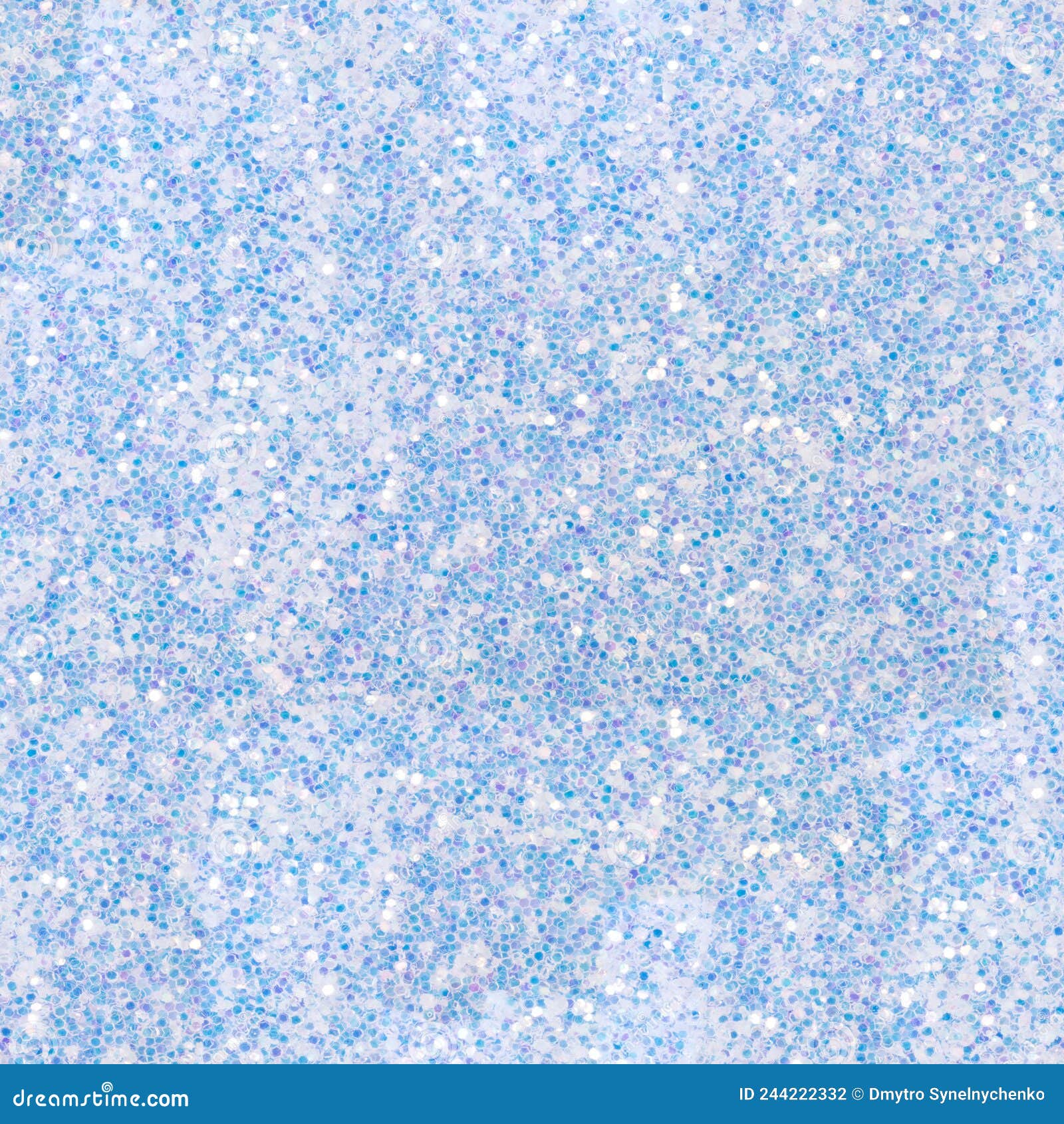 Light Blue Seamless Holographic Glitter, Sparkle Confetti Texture ...