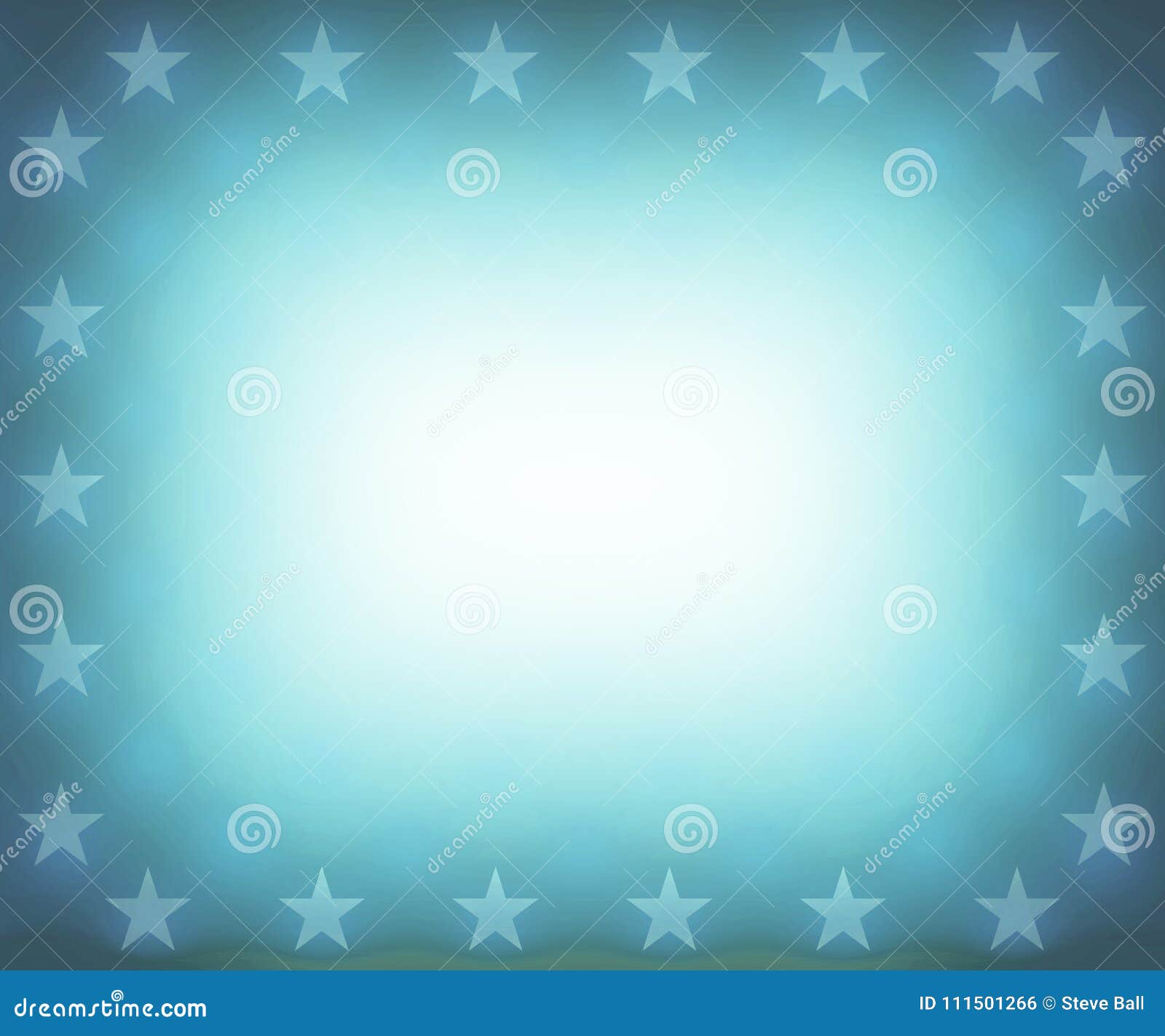 Light blue stars border stock illustration. Illustration of blue 111501266