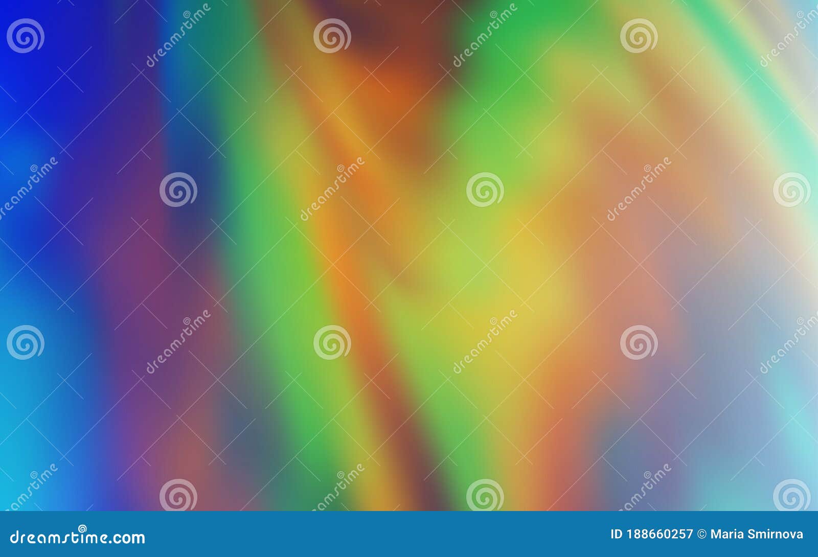 Light Blue, Yellow Vector Colorful Blur Backdrop. Stock Vector
