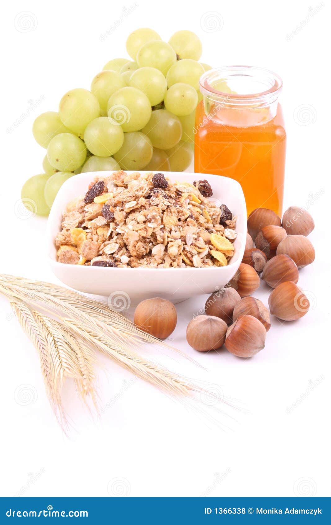 Light breakfast stock photo. Image of grape, calorie, morning - 1366338