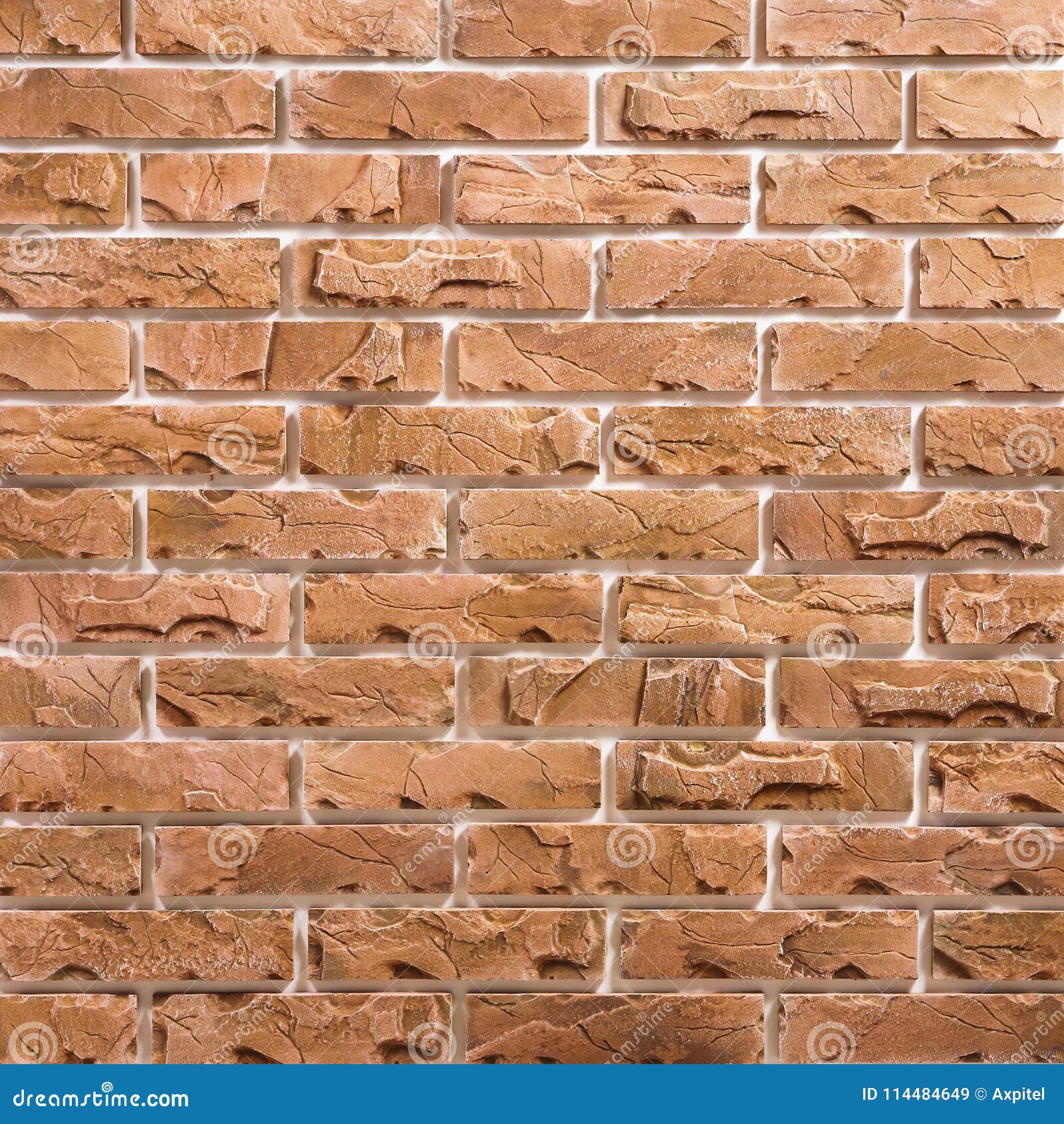 Lightbrown Brick Background Pattern Stock Image Image of stone