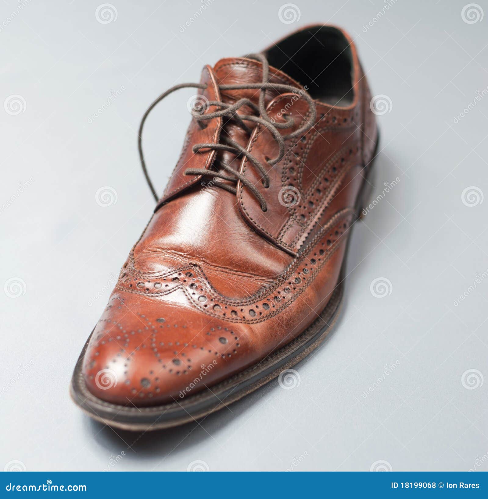 Light brown shoe stock photo. Image of vintage, shoeless - 18199068