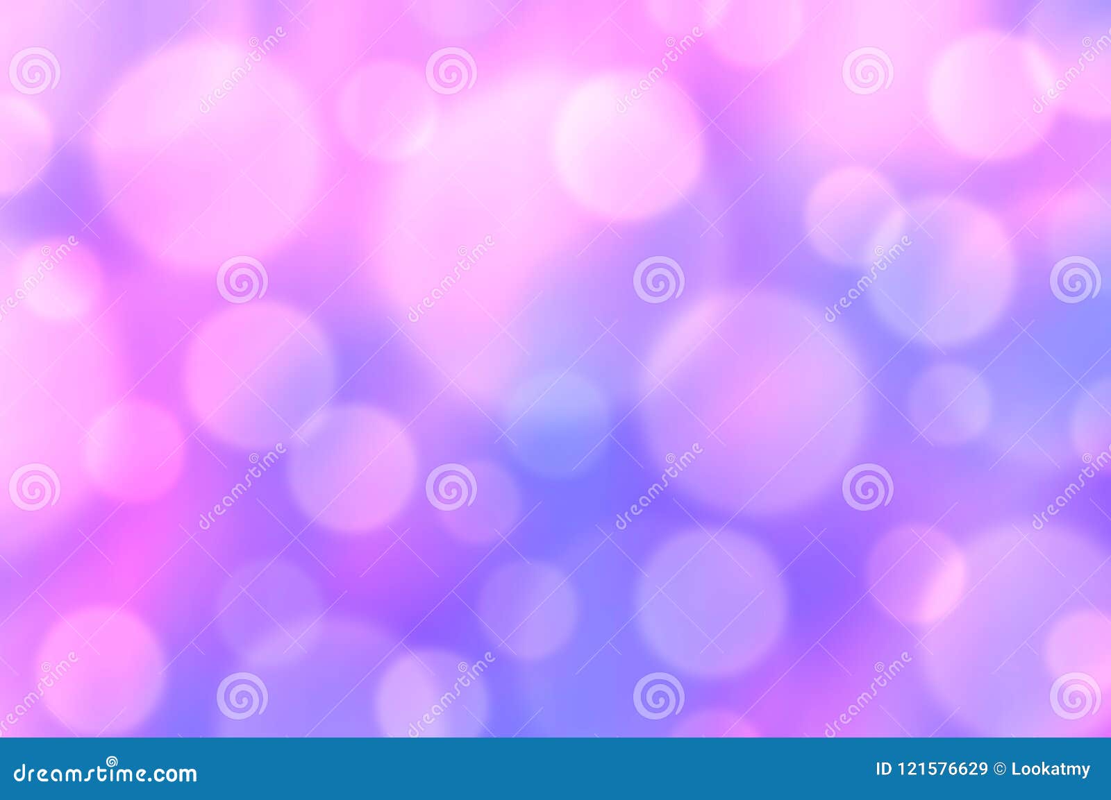 Light Bubbles in a Bluepink Space Stock Image Image of abstract