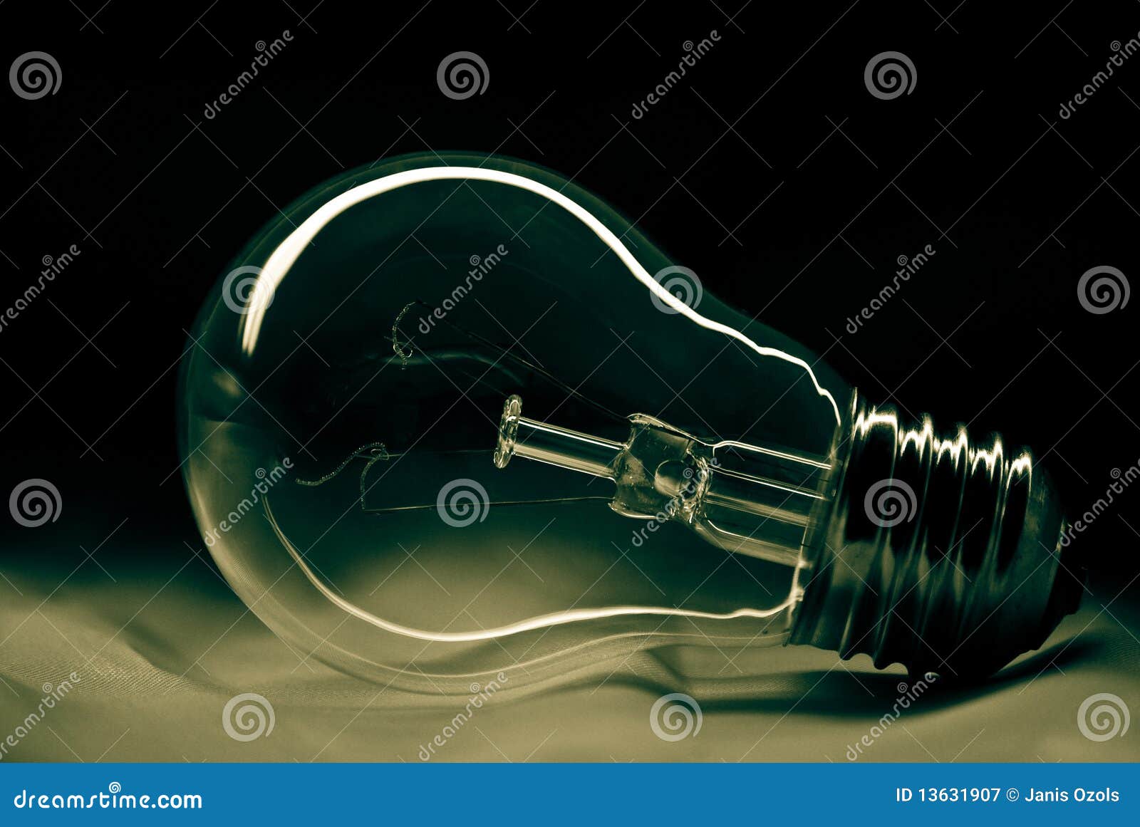 Light bulb stock image. Image of lines, wire, thinking 13631907