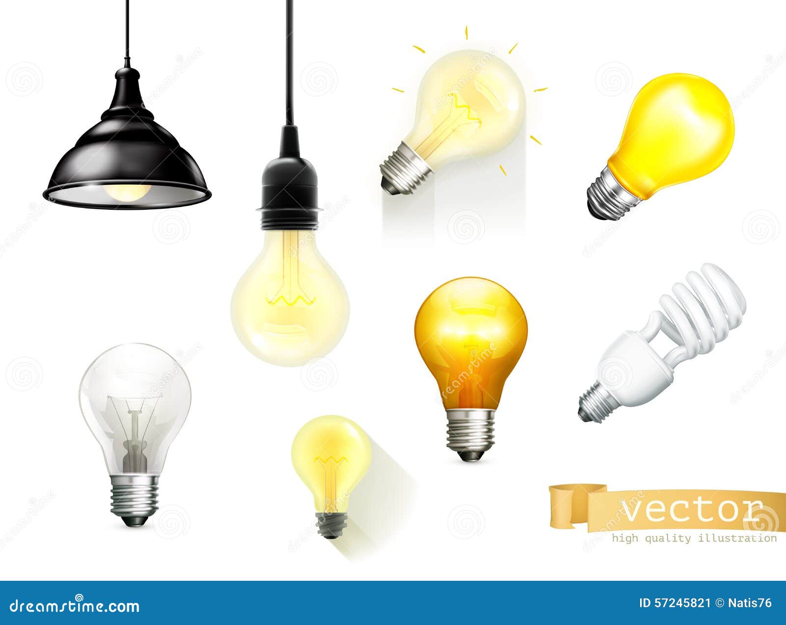 light bulbs,  icons