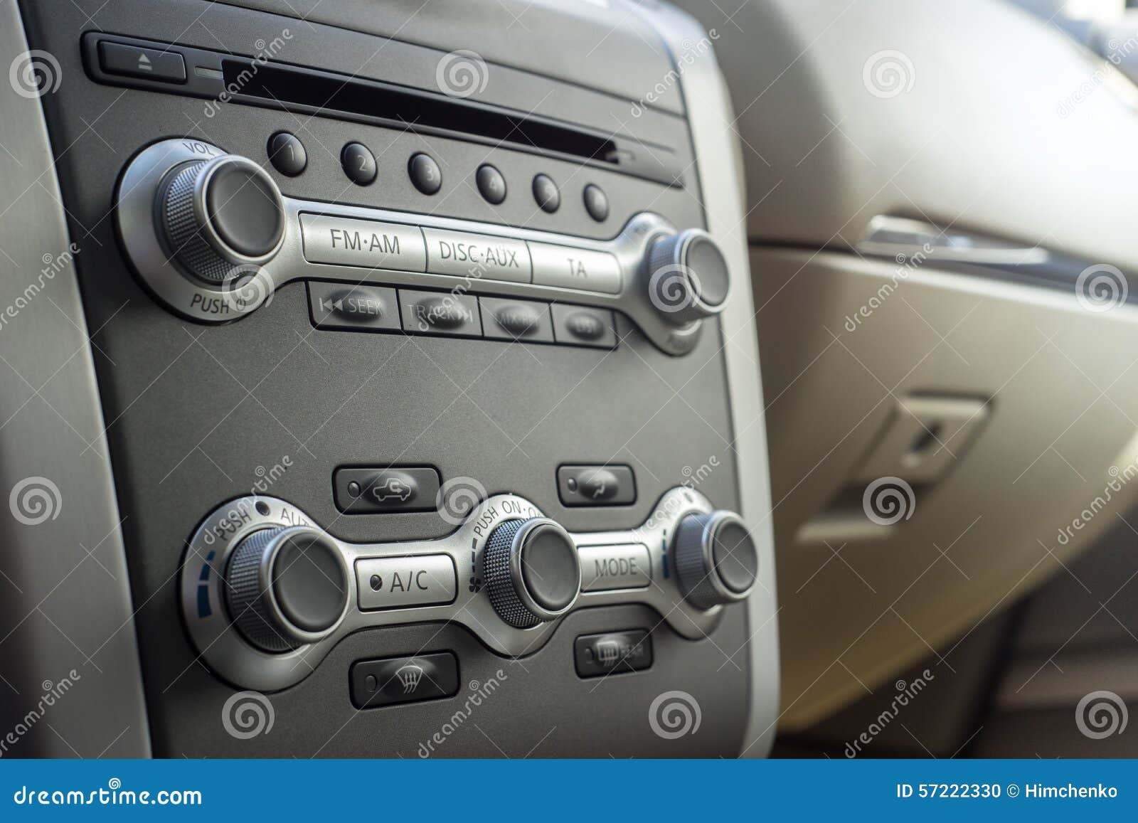 Light car media player stock photo. Image of digital 57222330