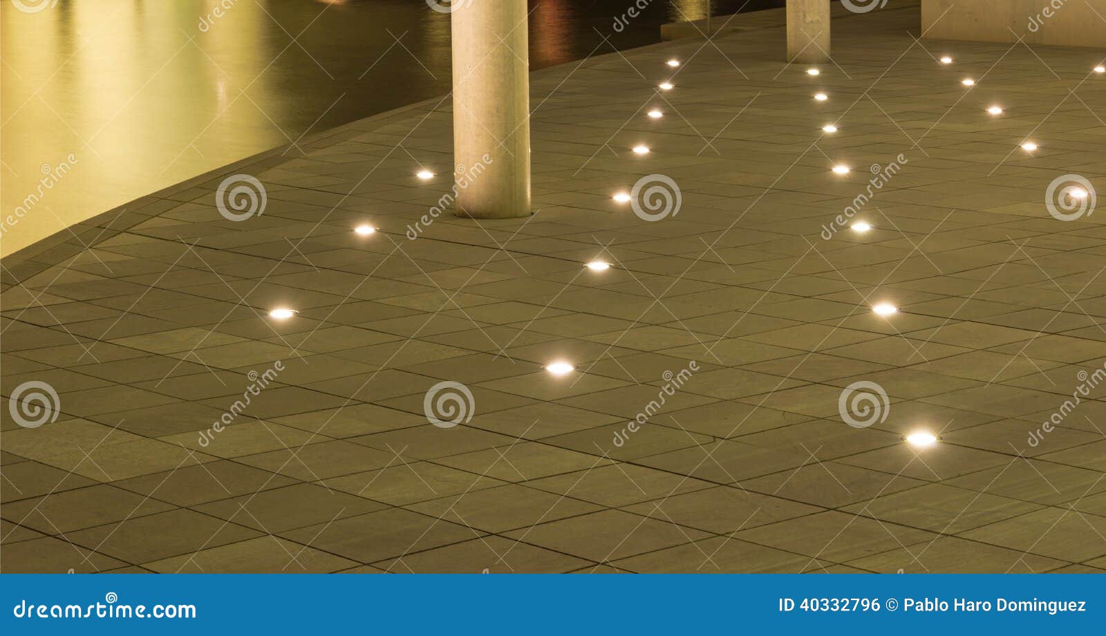 Light on a concrete floor stock photo. Image of design 40332796