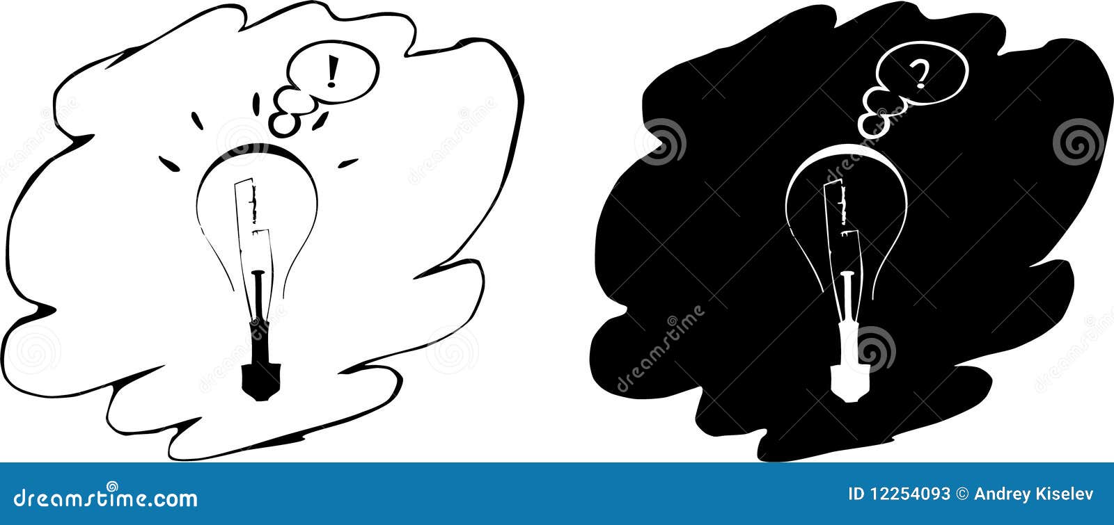 Light and dark stock illustration. Illustration of light - 12254093