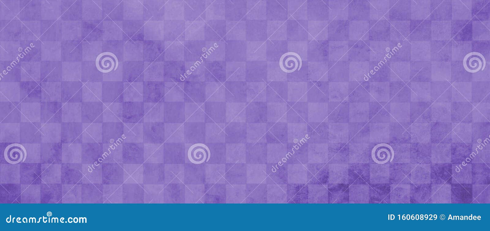 Light and Dark Purple Tile Background, Old Distressed Vintage Checkered