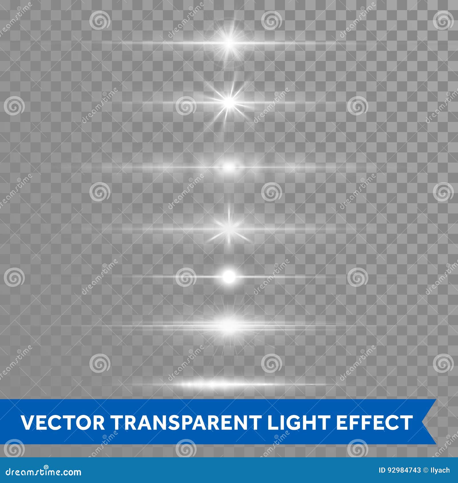 light effect or star shine lens flare   icons transparent background