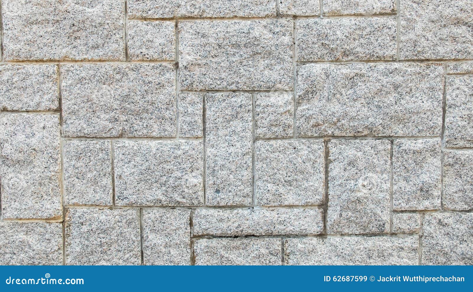 Light Gray Stone Wall Background Texture Used As Template Stock Image