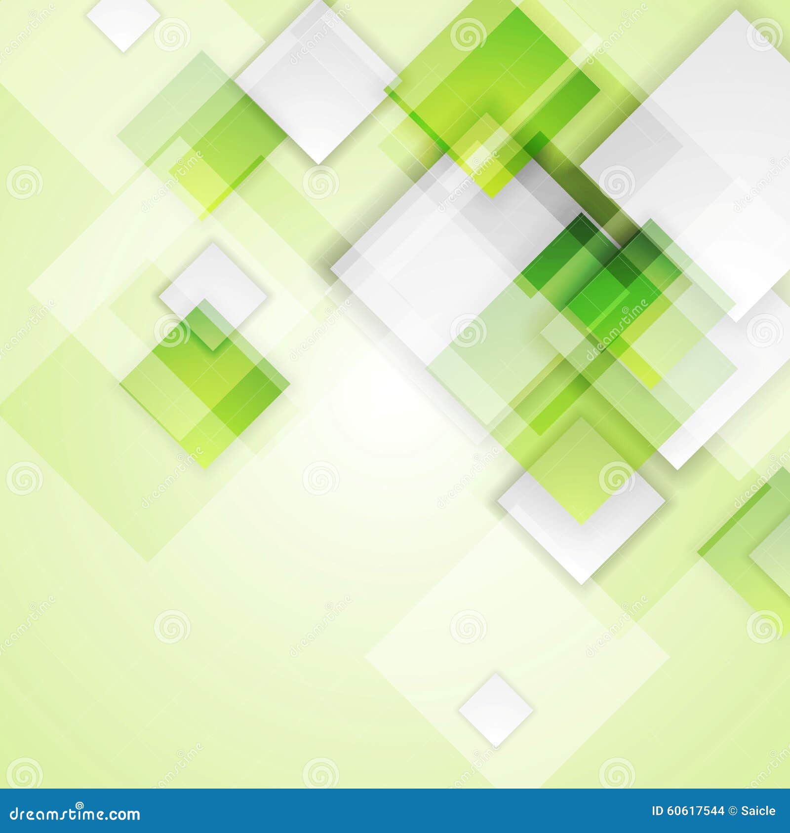 Light Green Squares Abstract Vector Background Stock Vector - Illustration  of backdrop, digital: 60617544