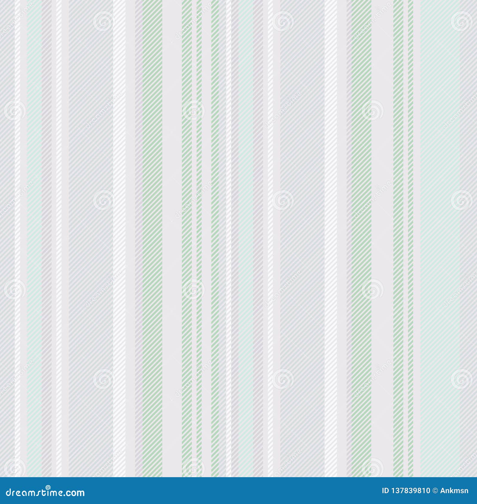 Light Green Stripes Background Seamless Pattern Stock Vector