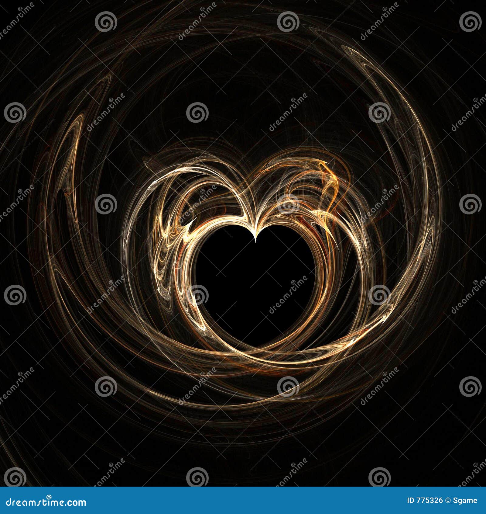 Light heart stock illustration. Illustration of beginning 775326