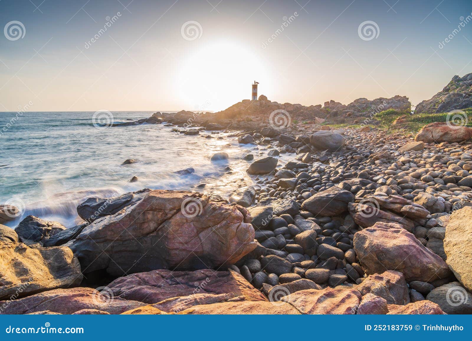 Light House in the Center of Vietnam Stock Image Image of identify