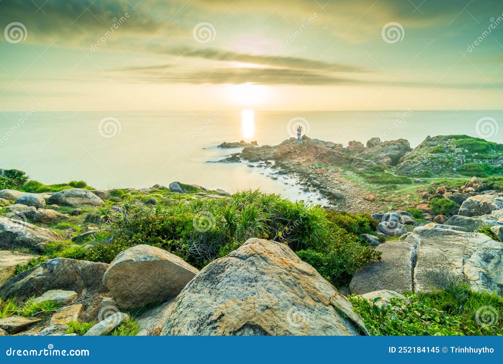 Light House in the Center of Vietnam Stock Image Image of navigation