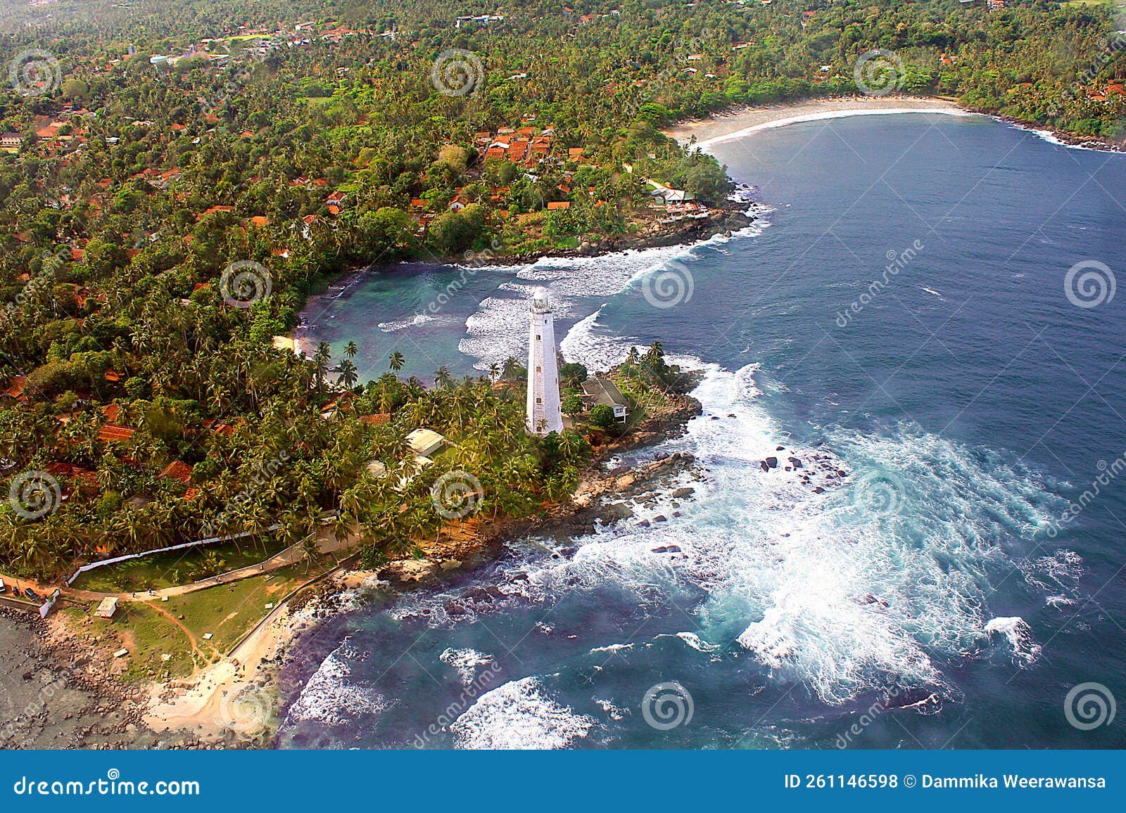 light house - dondra head, dewundara, sri lanka