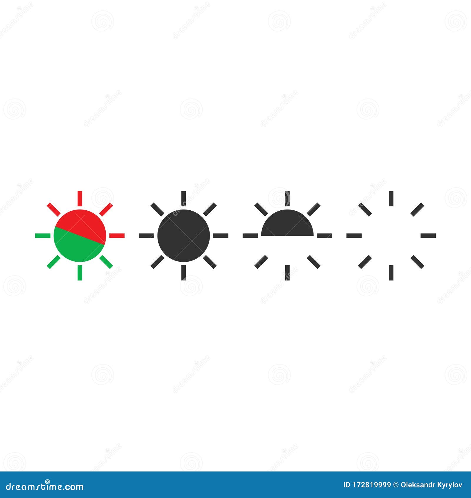 flashing light symbol