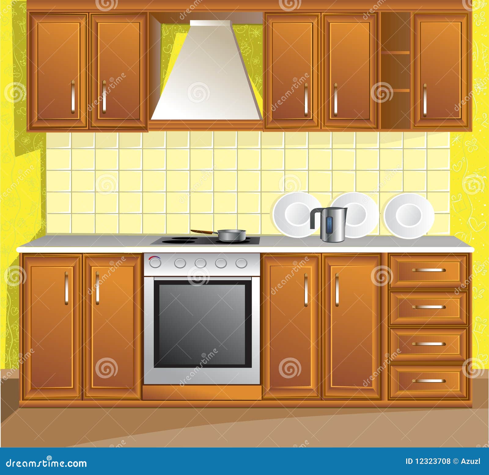 kitchen room clipart - photo #35